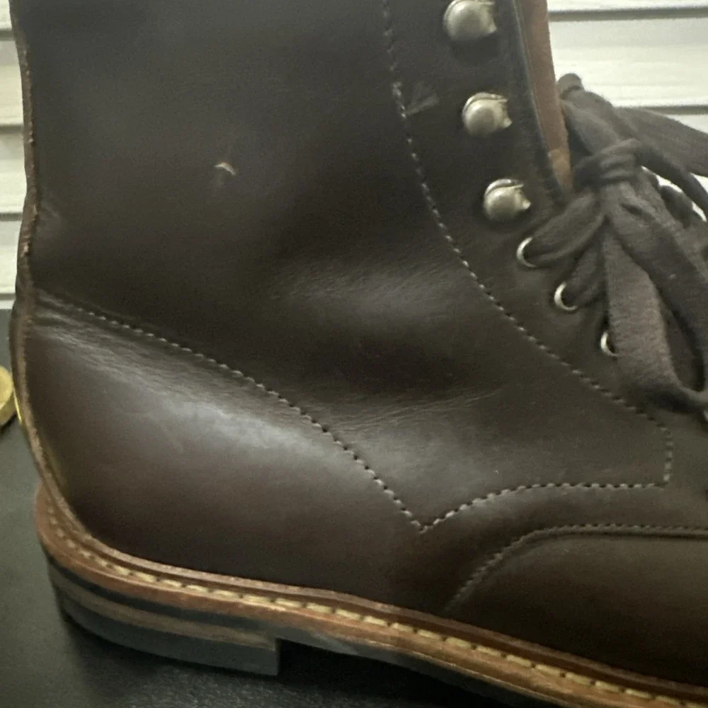 Allen Edmonds Higgins Mill Chromexcel‎ Natural Tan Size 9